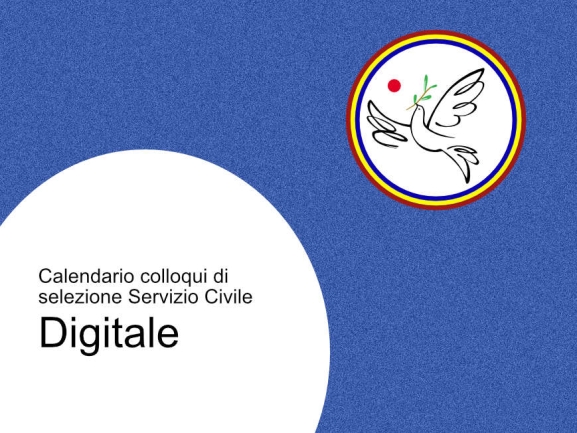 Calendario colloqui di selezione Servizio Civile Digitale